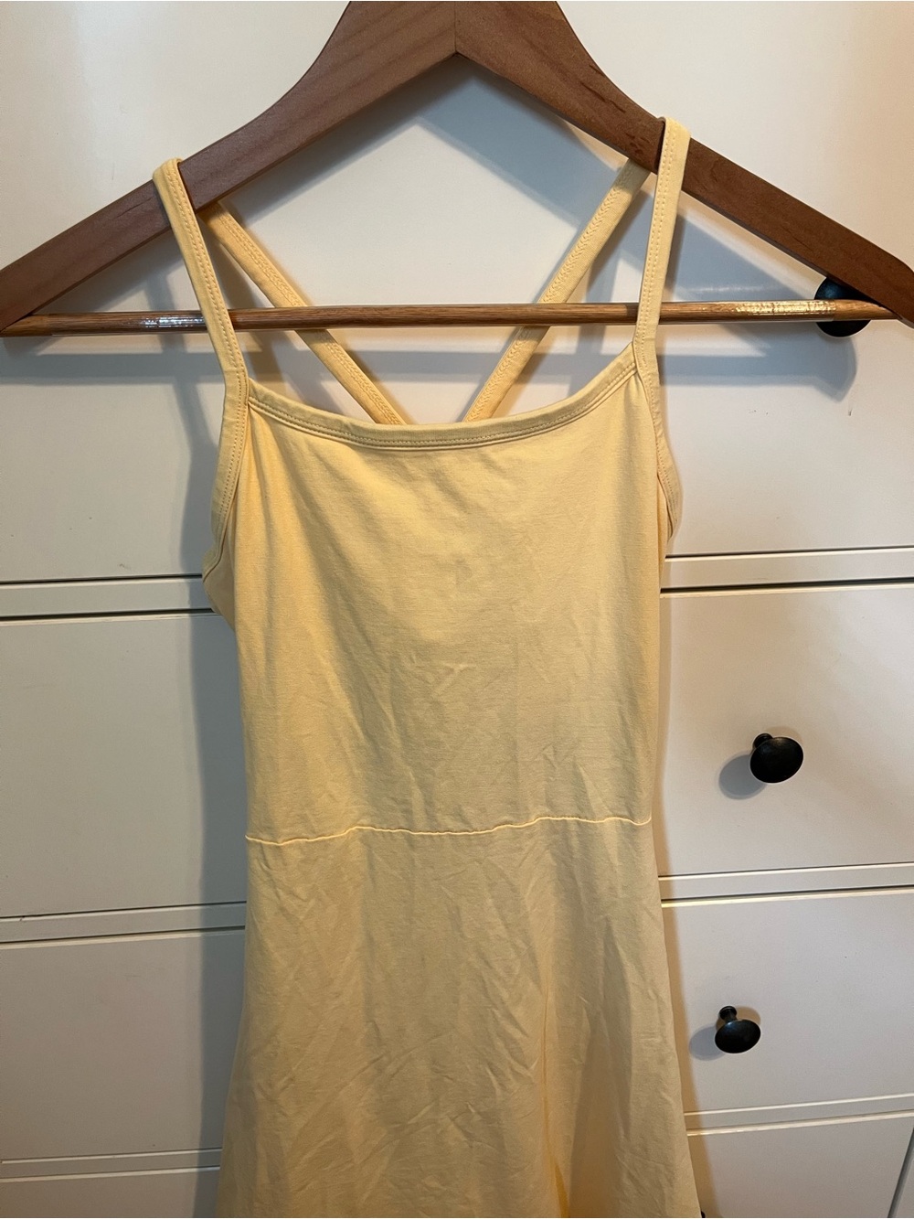 Pact Pale Yellow Spaghetti-Strap Maxi Dress - Picture 2 of 6